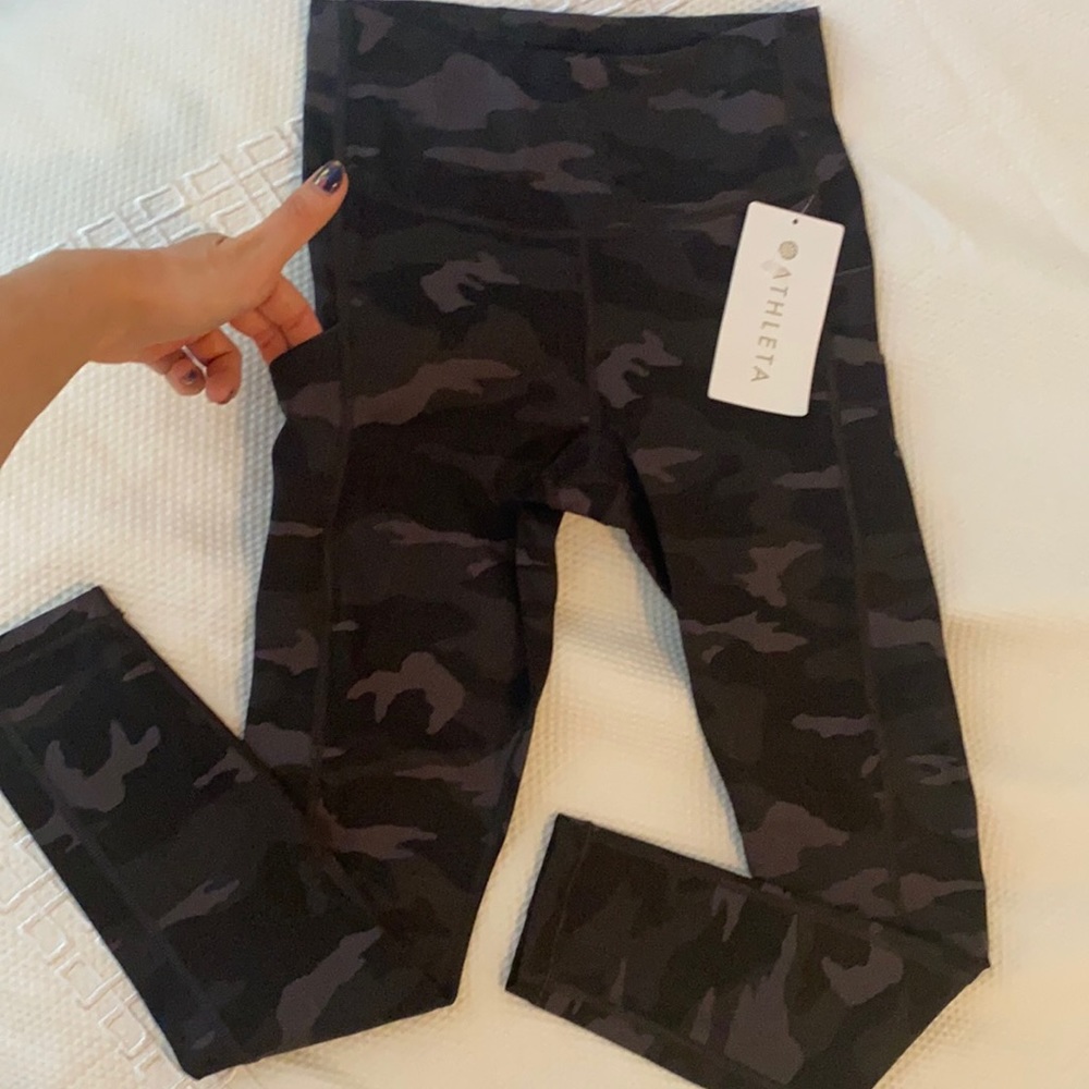 Athleta camo leggings